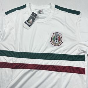 NWT FIFA World Cup Home 2018 Mexico National Team Soccer Jersey White Size 2XL